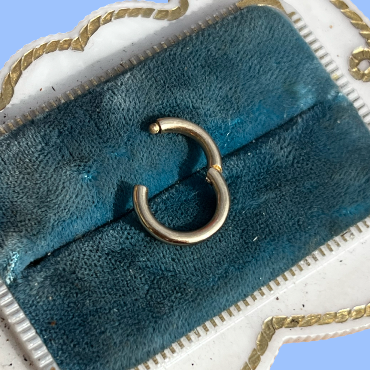 Vintage 14k Charm Holder