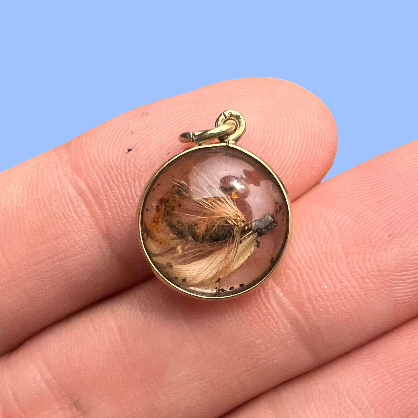 Vintage 14k Fisherman's Lure Charm