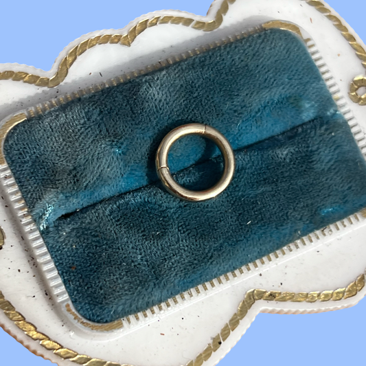 Vintage 14k Charm Holder